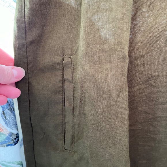 100% Linen Swing Dress - Picture 2 of 5